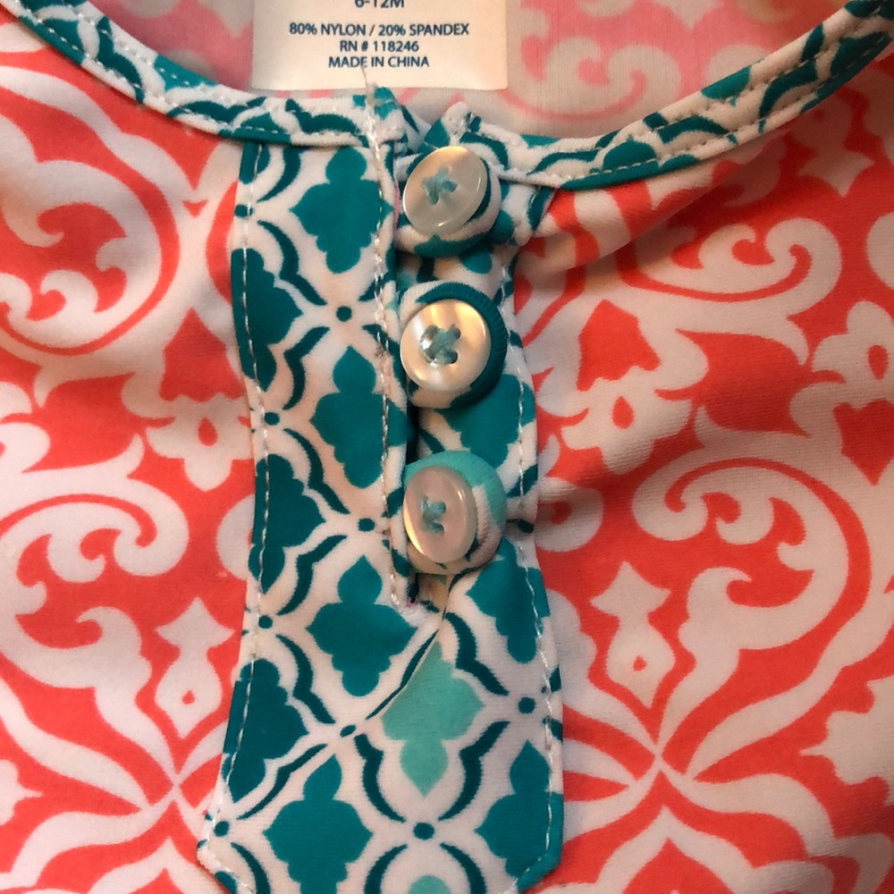 Infant Rash Guard 2 Piece - Picture 3 of 6